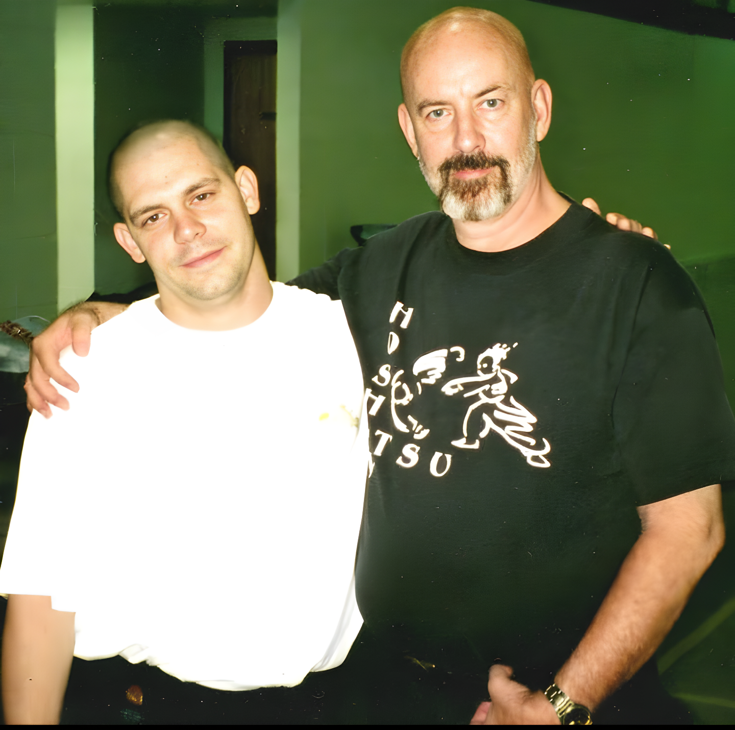 Dr. Glenn Morris with Soke Rob Williams